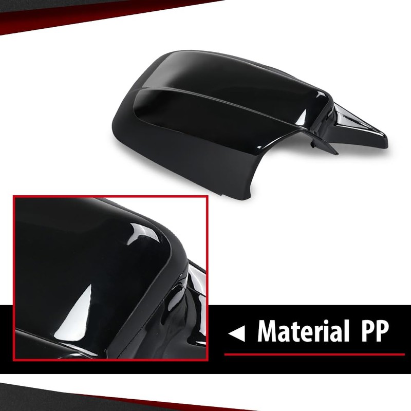 CROSSDESIGN Mirror Covers Shell Compatible with Dodge Charger SRT 2015-2023