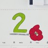 Almost Day Dry Erase Calendar 2025 Medium Wall Mount