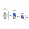 SHENKENUO 13Pcs Car Blue Light Interior LED Lights For Dome