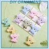 WEWAYSMILE 12pc Animal Silicone Beads DIY Crafts, Koala Style