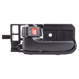 TRQ Driver Side Interior Door Handle Black Compatible with 2003-2008 Pontiac Vibe 2005-2010 Scion tC 2004-2006 xA Toyota Corolla Matrix 2005-2015 Tacoma