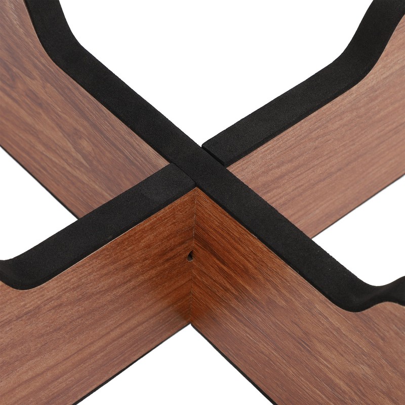 Ethereal Drum Bracket Stable Support Exquisite Wooden Tongue Drum Stand