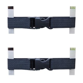 Child Safety Cupboard Locks Child Locks Buckle Strap Kitchen Cupboards Baby Proofing Adjustable Straps for Two-Door Cabinets Fridge (0.98in*31.4in)