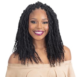 FREE TRESS Crochet Braids 3X Poppin' Gorgeous Loc 12" (1)
