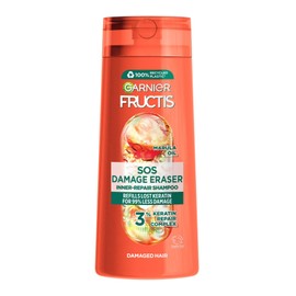 Garnier Fructis SOS Damage Eraser Shampoo 250ml, 8.45 Fl Oz (Pack of 1)