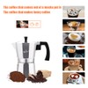MVPLUE Classic Stovetop Espresso Maker 6 Cup ，Moka Pot Aluminum