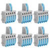 20Pcs SPL Quick Connector 1 in 5 Out Push‑Type Splitter