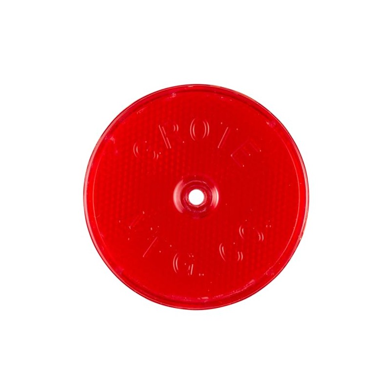 Grote 40152 Red Sealed Center-Mount Reflector
