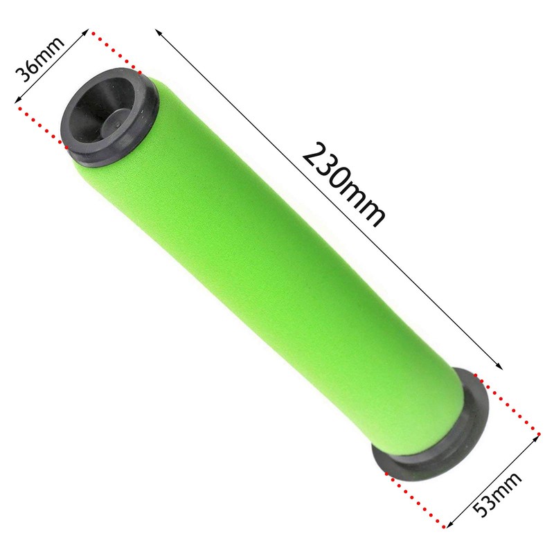 Spares2go waschbarer Schmutzfilter für Akkustaubsauger GTech AirRam MK2 K9