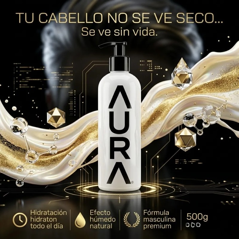 Crema Hidratante Aura De Hombre Hidratación Y Control