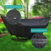 Outdoor Hammock Cover with Zip and Elastic Ropes, Heavy Duty
