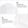 Shenmoyl Tulip Lamp Shades Replacement, 5" Dia. * 4.25" H