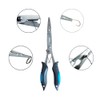 Fishing Pliers Stainless Steel Tool, 9 inches Hook Remover Braid