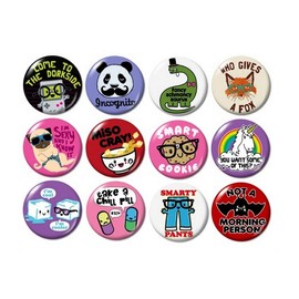 Cute Misc. Buttons Pins