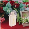 iplusmile 4pcs Decorative Holy Water Bottles Cross Pattern Vials for