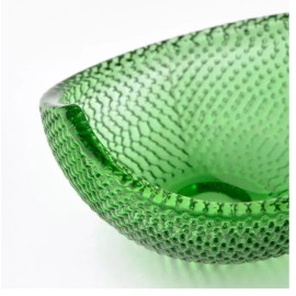 IKEA 2 x Ikea Omsesidig Decorative MINI Serving Bowls, Green/Glass Limited edition