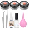 Eyelash Extension Practice Tool Kit Portable False Eyelashes Glue Remover