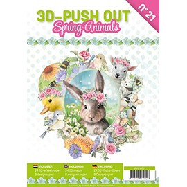 Spring Animals 3D Die Cut Book
