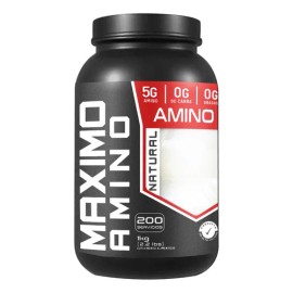 Suplemento Aminoacidos Maximo 1kg 200 Servs Varios Sabores                                                                                            