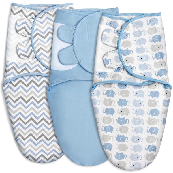 GLLQUEN BABY Baby Swaddle Wraps for 0-3 Months Newborn,Oeko-tex100,100% Breathable