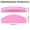 20 Pzs Limas de Uñas de Esponja, Tiras Abrasivas Mini