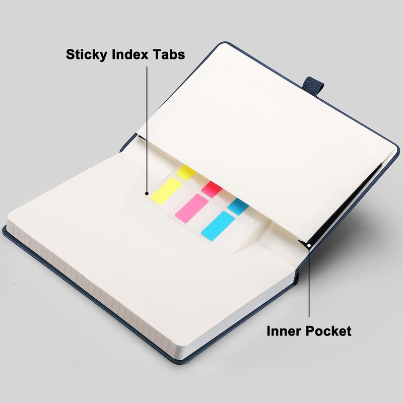 RETTACY Graph Grid Paper Notebook, 192 Pages, A5 Medium Size