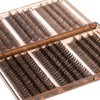 JIMIRE Brown Lash Clusters 476Pcs Volume Cluster Eyelash Extensions Mink