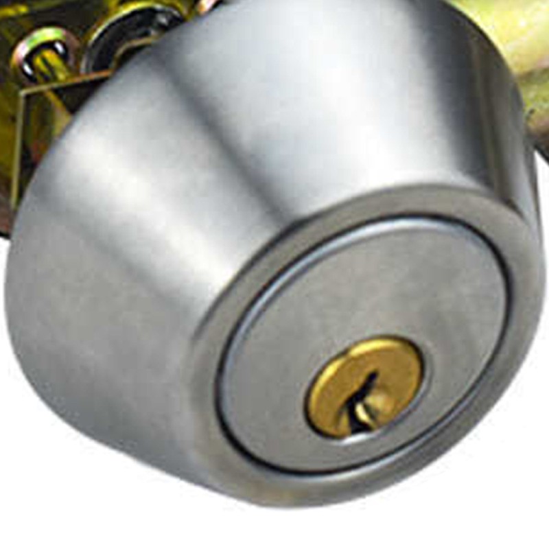 Ball Door Knob Universal Protection Classic Entrance Keyed Interior Door