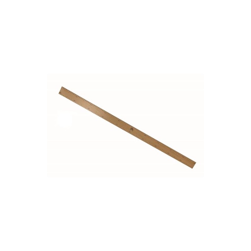 WONDAY 1m Natural Wood Chalkboard Ruler