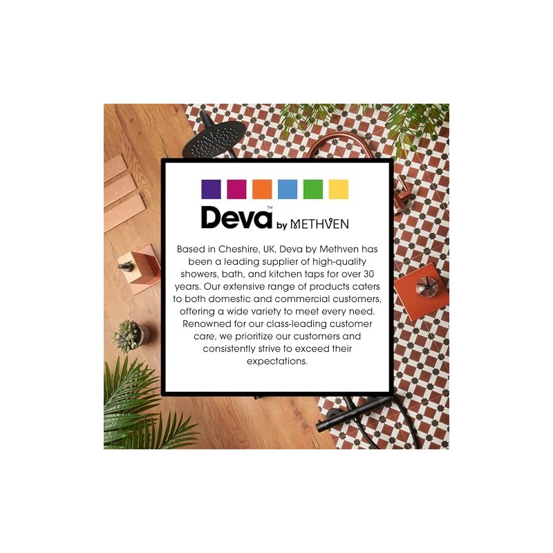 Deva MCK001 Universal Tap Conversion Kit, Chrome/Brass