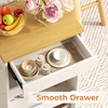 IRONCK Slim Storage Rolling Cart with Drawer and Wheels and