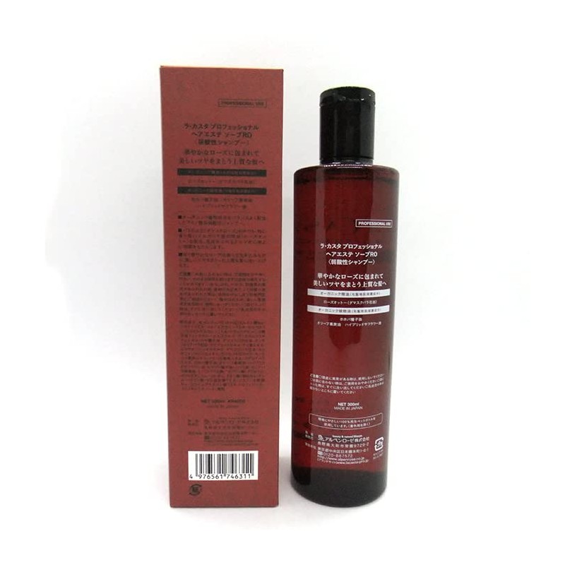 La Casta Professional Hair Beauty Salon Soap, ROSE, 10.1 fl