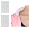 Erioctry 40PCS White Disposable Collar Protectors - Self-Adhesive Sweat Pads