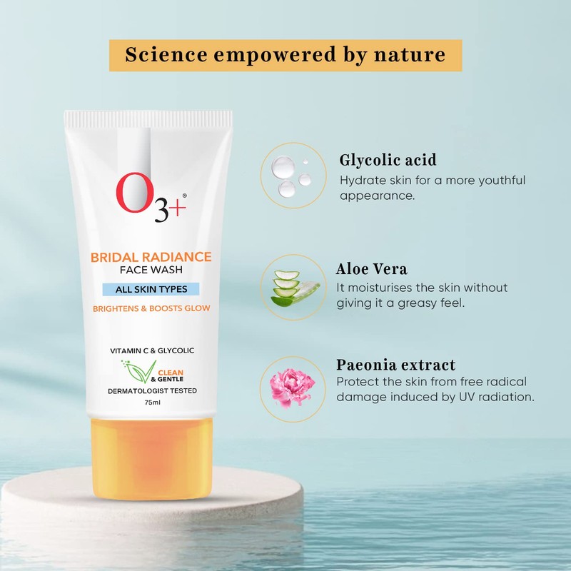 O3+ Bridal Radiance Facewash