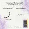 Extensiones Pestañas Mink Nagaraku Triple 3d Yy 0.07 D