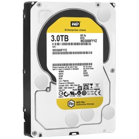 WD TDSourcing RE WD3000FYYZ - Hard drive - 3 TB - internal - 3.5" - SATA 6Gb/s - 7200 rpm - buffer: 64 MB - for WD My Cloud EX4
