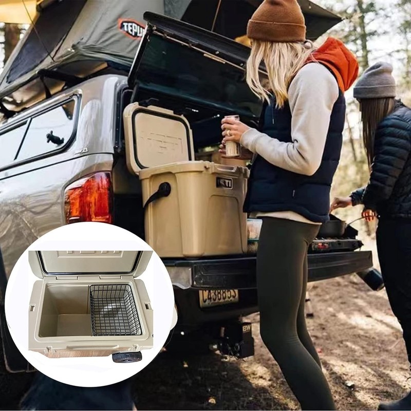 2-Pack Cooler Basket for Yeti Tundra Haul,Stays Food Chilled and