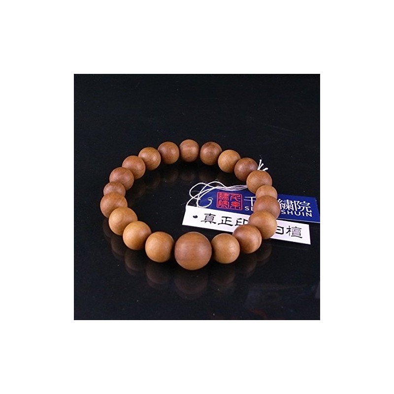 Thousands Thread 繍院 Genuine Pipal (India) 白檀 (byakudan/Sandalwood) Bracelet/Bracelet 念珠