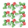 Christmas Fortune Cookies, Red Green, 100 Count, Individually Wrapped, Dairy-Free