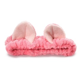 Fashion Cat Ear Headbands for Girls Soft Makeup Headband for Washing Face Hair Band for Women Cute Watermelon Red Animal Head Bands for Make Up Accessories for Kids Adults Non Slip Skincare Hairband