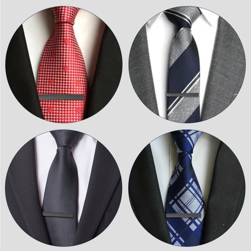 Tie Clip,Tie Clip For Men,Clip On Tie,Tie Pin,Tie Pins For