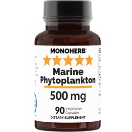 MONOHERB Marine Phytoplankton 500 mg - 90 Vegetarian Capsules