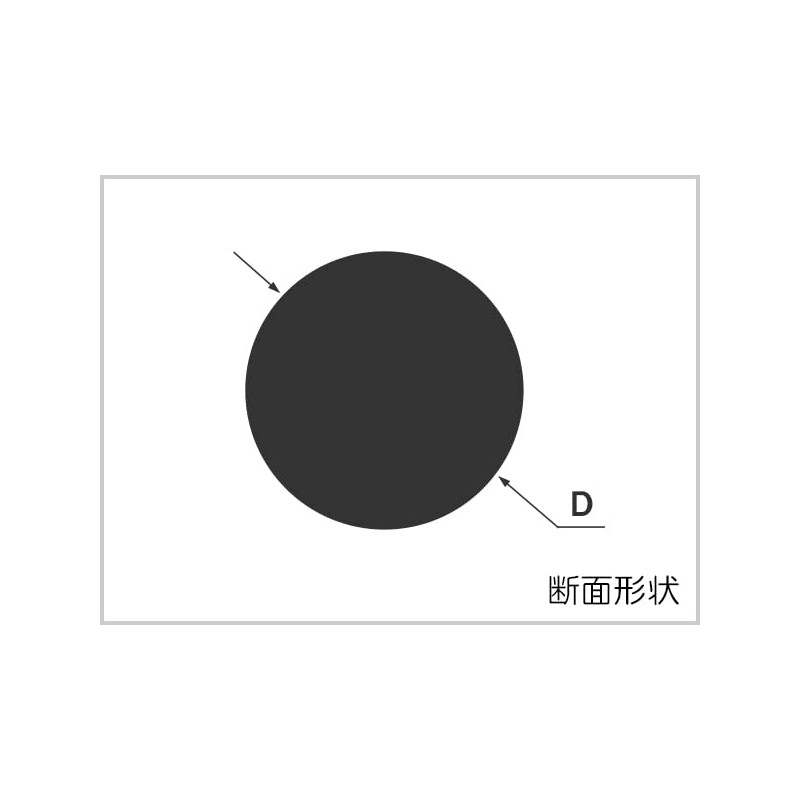 Stainless Steel Pull Out Round Bar SUS304 φ4 Length 1500mm