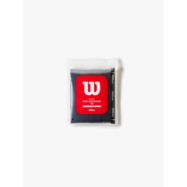 Wilson WR8450102001 Wilson Tennis Badminton Grip Tape Pro Over Grip V2.0 12-Pack Black