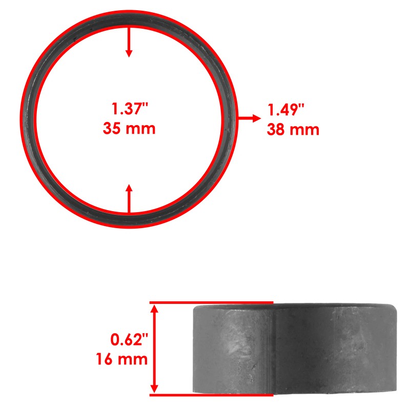 Caltric Rear Propeller Prop Drive Shaft for Can-Am Commander Max