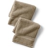 Lands' End Essential Towel Khaki 13" x 13", 2pc