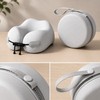 Memory Foam Travel Neck Pillow for Airplane & Daily Rest