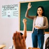 VIHOSE Classroom Bathroom Management Set Classroom Bathroom Pass Poster Sticker