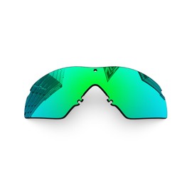 1.6MM Polarized Replacement Lenses for Oakley Si M Frame 2.0/3.0 Sunglasses, UV Protection, Dark Mirror Lens, Repair Parts&Kit (Jade Green)
