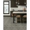 8x8 Whispers in Azure Encaustic Porcelain Tile Wall Floor (1)
